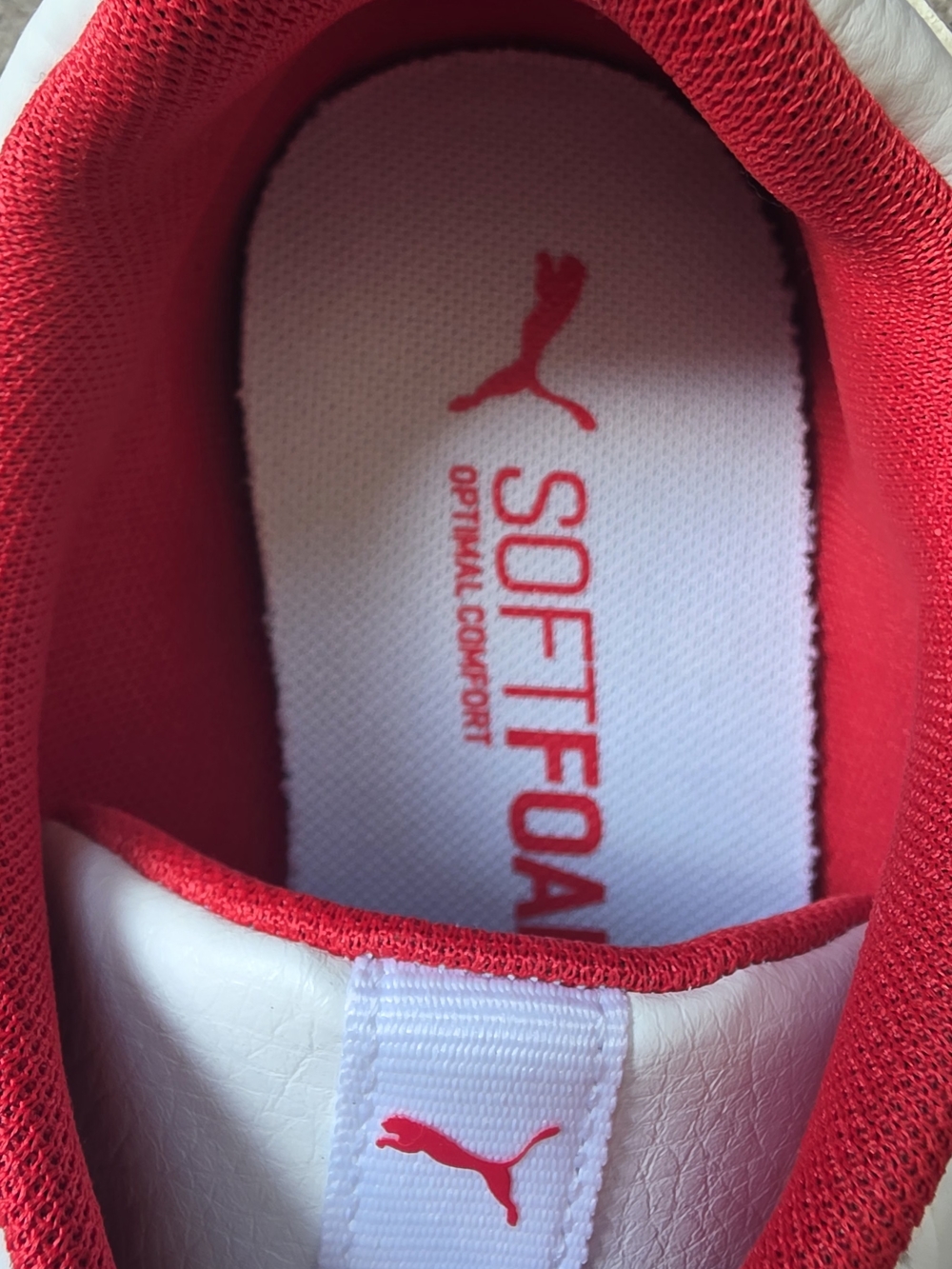 Puma Scuderia Ferrari Neo Cat Motorsport Shoes - White/Red - Picture 5 of 8